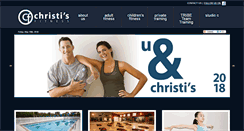 Desktop Screenshot of christisfitness.com
